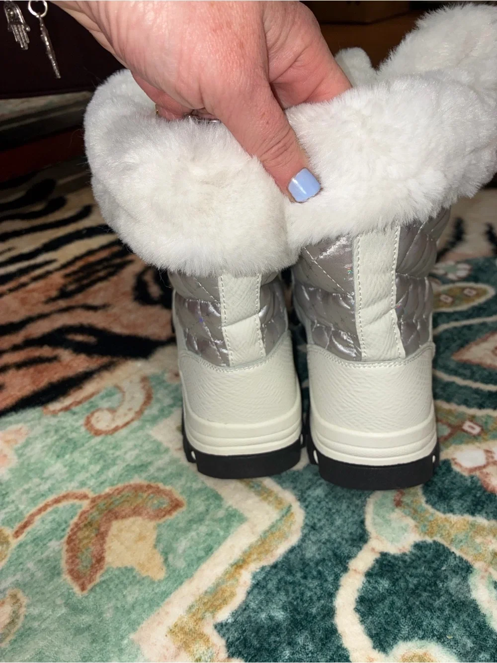 HOBIBEAR Women’s Mid-Calf Faux Fur Winter Snow Boots